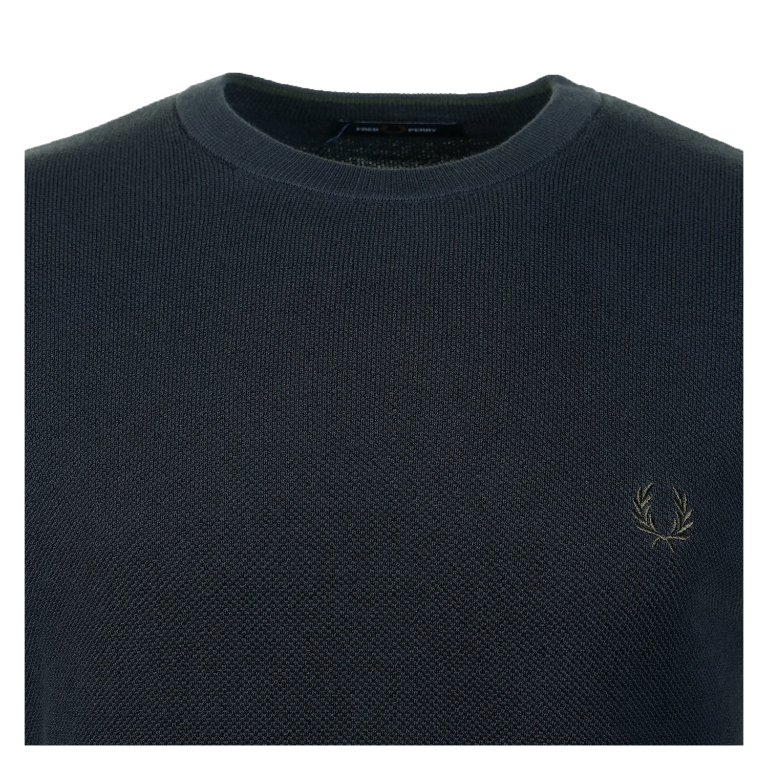 Pique Stitch Jumper Navy