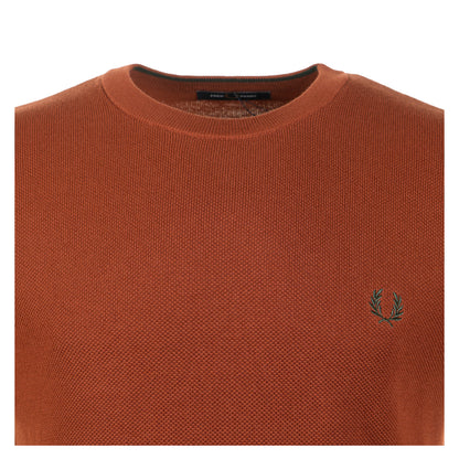 Pique Stitch Jumper Brandy