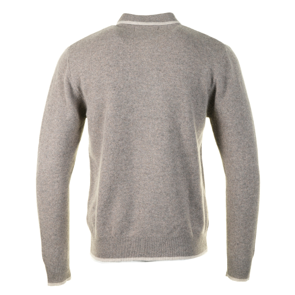 Lambswool Catch Full Zip Vole/Clay