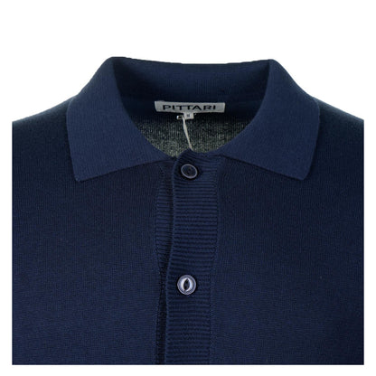 SS Otto Knitted Shirt Navy