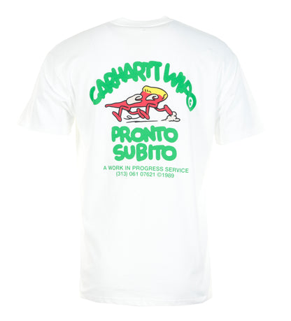Short Sleeve Pronto T Shirt White
