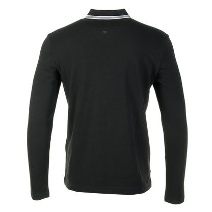 Plisy Long Sleeve Polo Shirt 001 Black