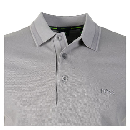 Plisy Long Sleeve Polo Shirt 063 Grey
