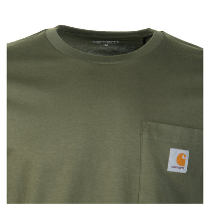 Long Sleeve Pocket T Shirt Leaf