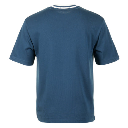 Bold Tipped T Shirt Mod Blue