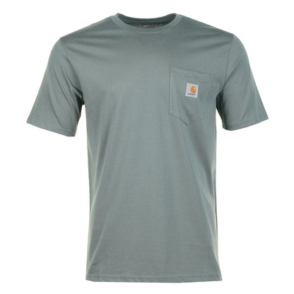 Short Sleeve Pocket T Shirt Velvet Green