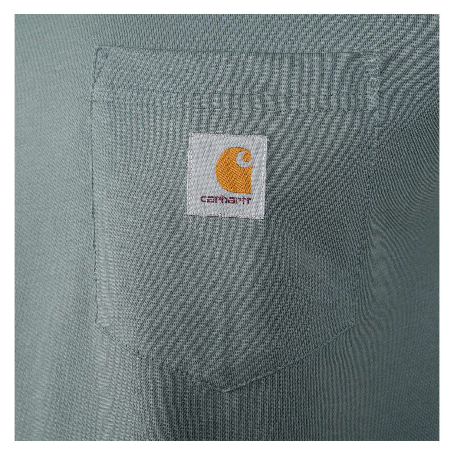 Short Sleeve Pocket T Shirt Velvet Green