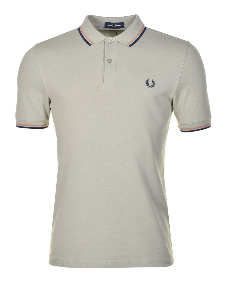 Twin Tipped Polo Shirt Seagrass