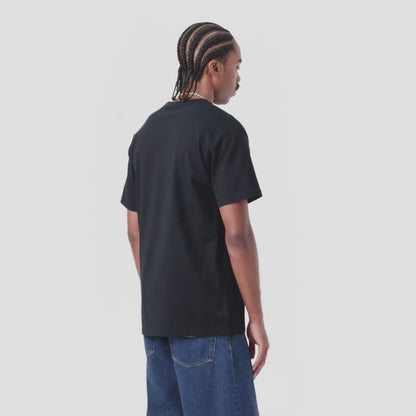 Short Sleeve Chase T Shirt Dark Navy Gold
