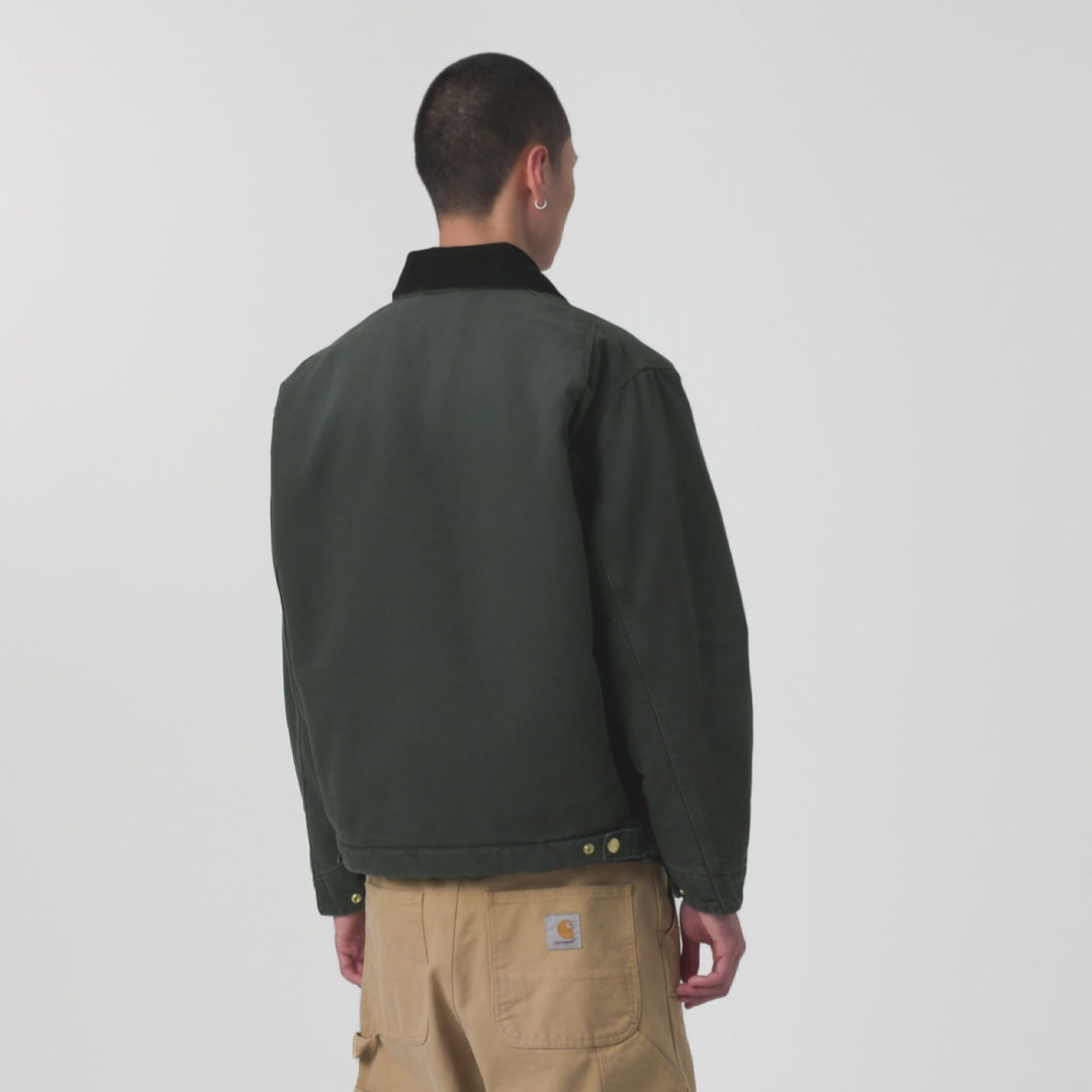 OG Detroit Jacket (Winter) Raven / Black Stone Canvas