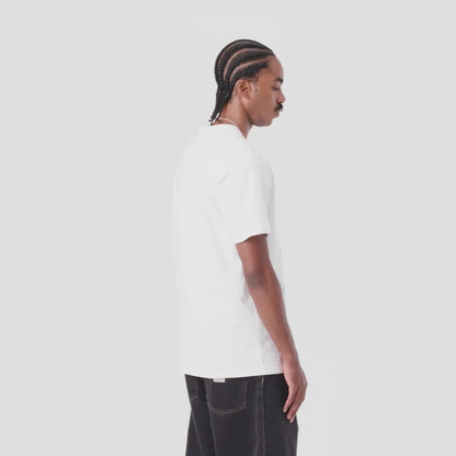 Short Sleeve Chase T Shirt White Gold