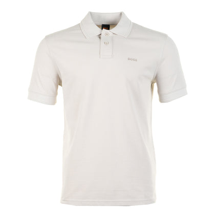 Prime Short Sleeve Polo Shirt 070 Open Grey