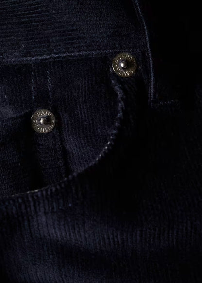 Slim Tapered Fit Cords Very Dark Navy