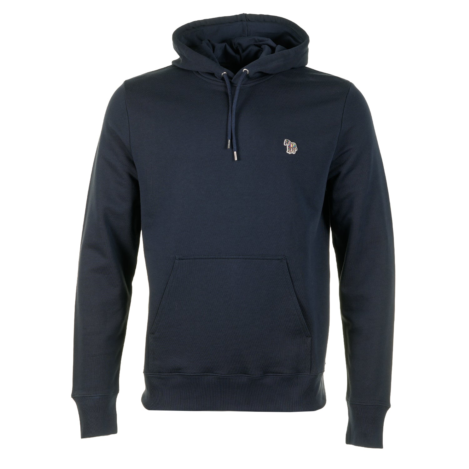 Regular Fit Zebra Hoody Navy