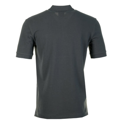 Regular Fit Short Sleeve Zebra Polo Shirt Slate