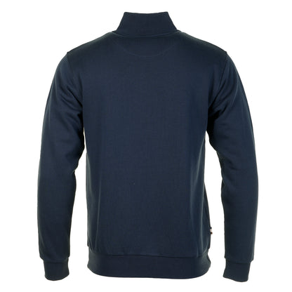 Active Club Check Shoulder Quarter Zip Navy