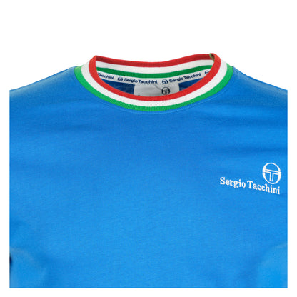 Rainer FC T Shirt Strong Blue Fern Green Adrenaline Rush