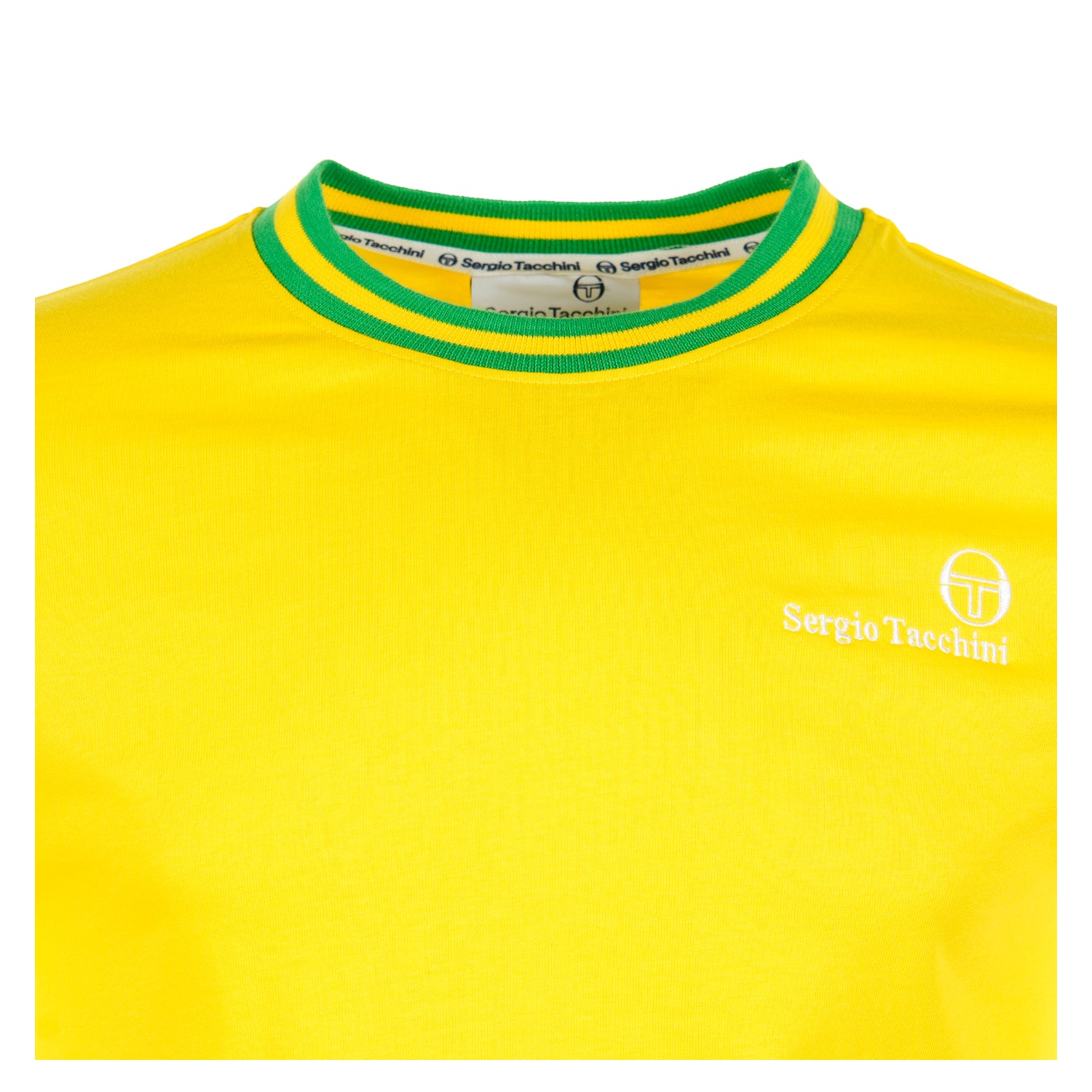 Rainer FC T Shirt Cyber Yellow Fern Green