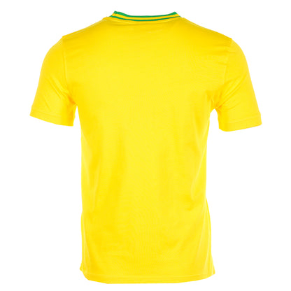 Rainer FC T Shirt Cyber Yellow Fern Green