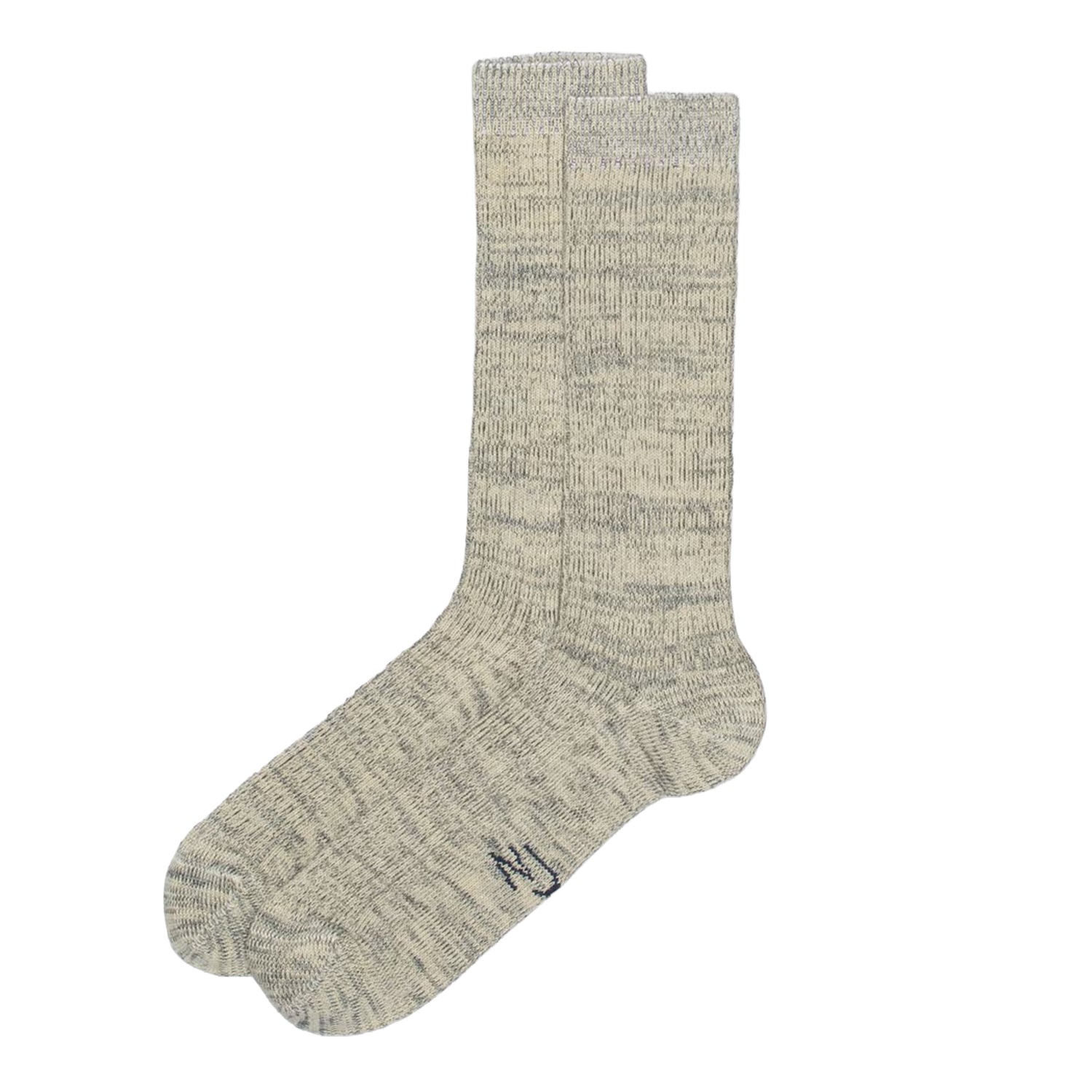 Rasmusson Rib Socks Beige Melange