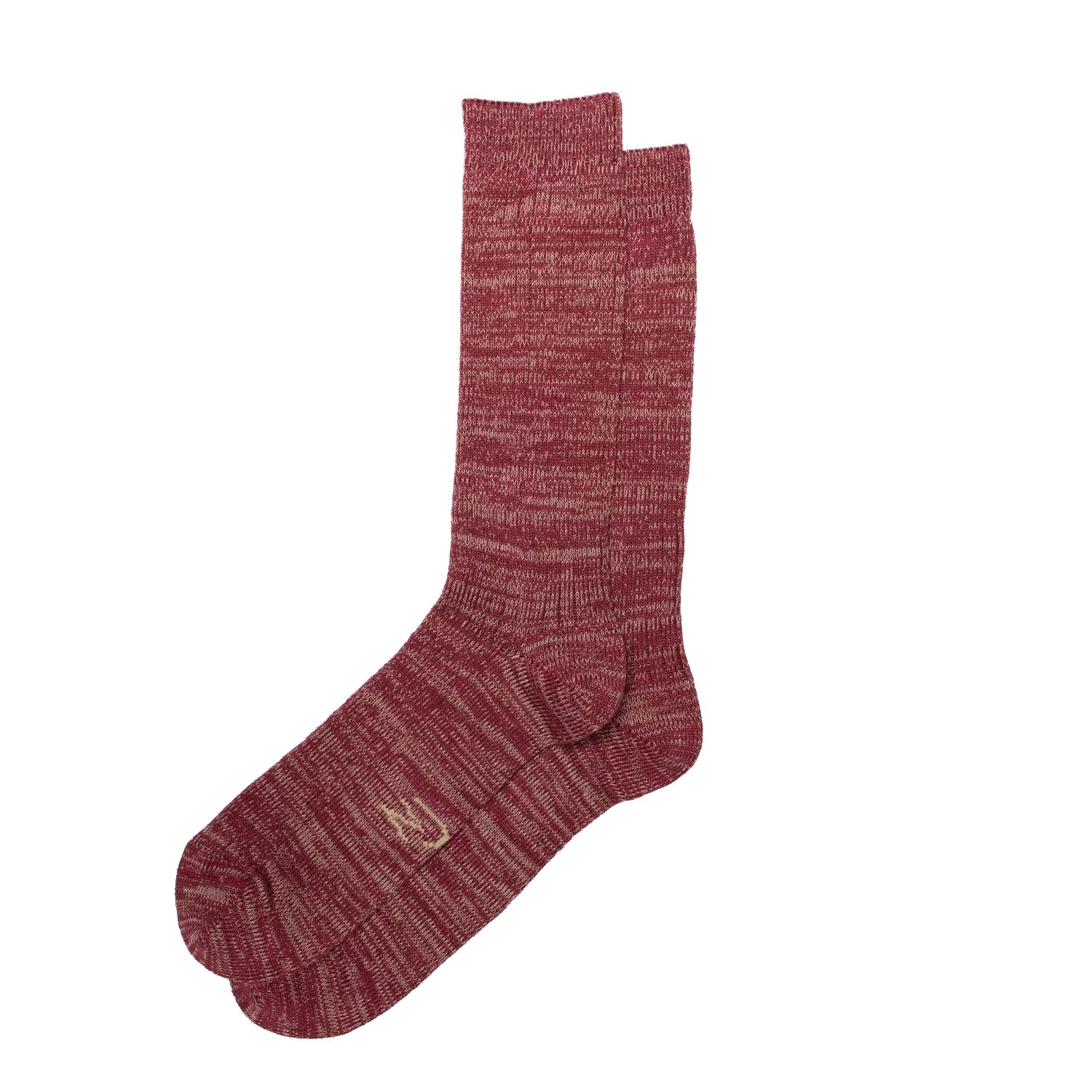 Rasmusson Rib Socks Burgundy
