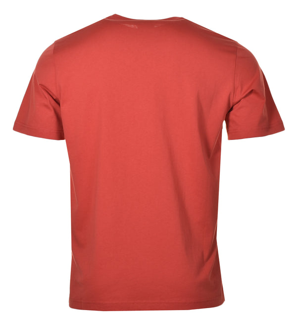 Regular Fit Zebra T Shirt Red