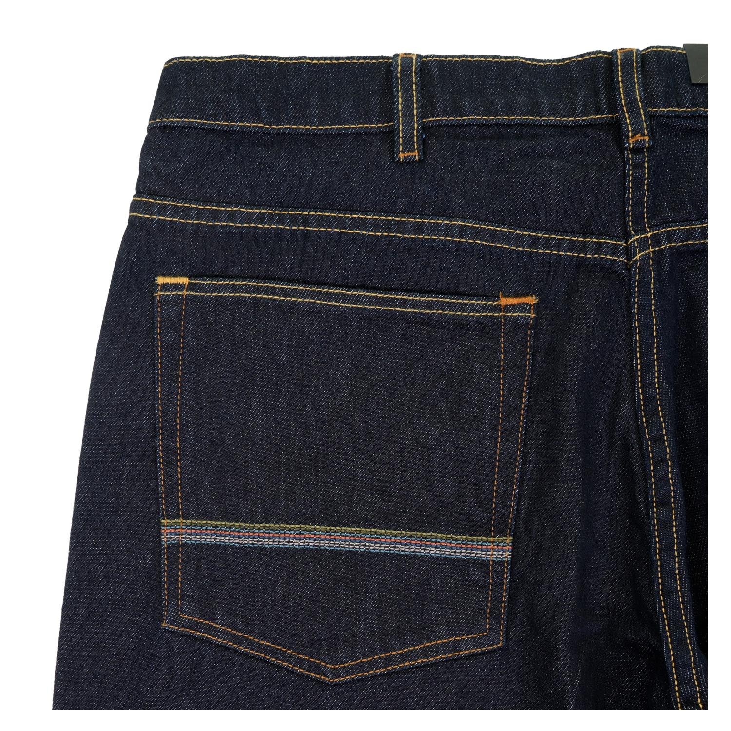 Relaxed Tapered Jeans Dark Rinse Wash