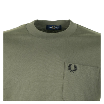 Relaxed T Shirt Laurel Wreath Green