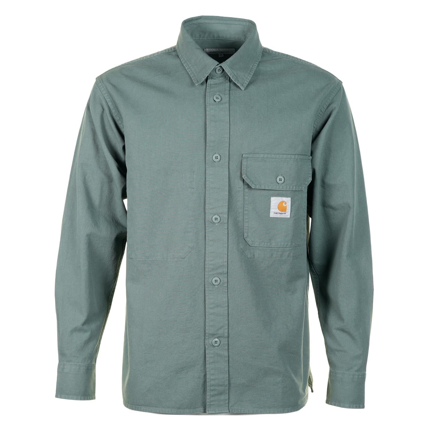 Carhartt オリーブグリーン カバーオールRENO SHIRT JAC Carhartt WIP - Reno shirt Jac park garment dyed | STIMM