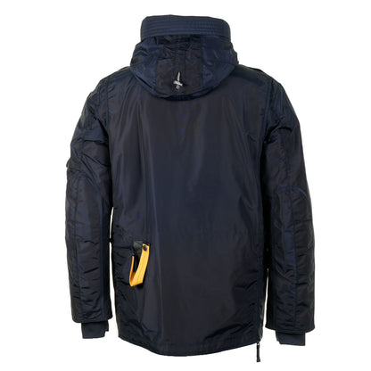 Right Hand Hooded Down Jacket Navy