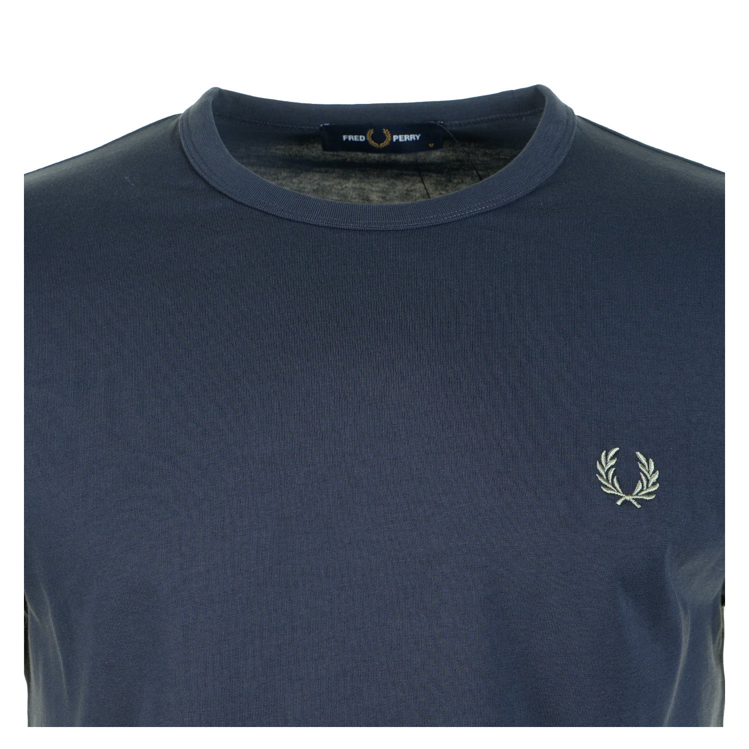 Ringer T Shirt Dark Airforce