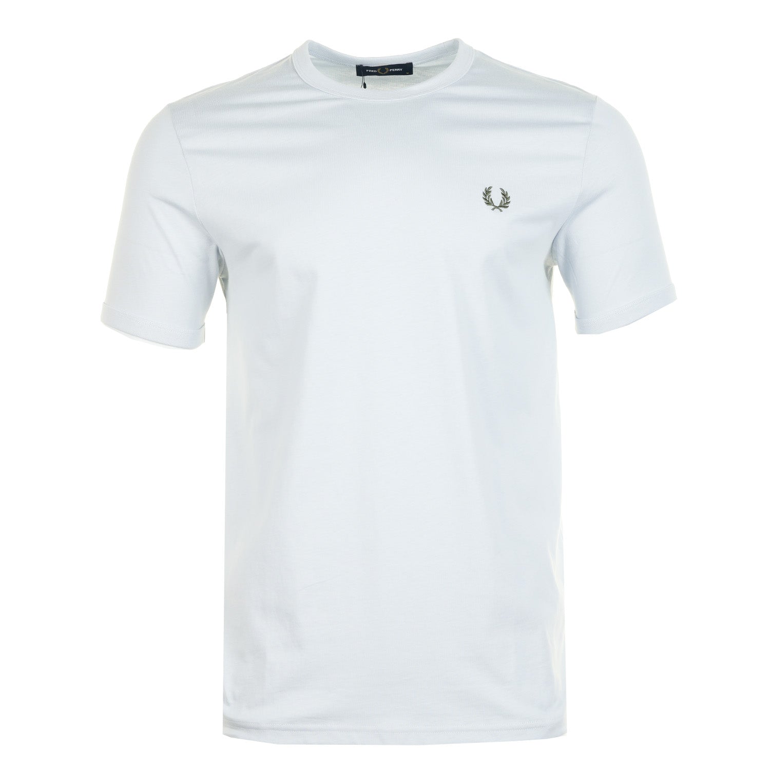 Ringer T Shirt Dusky Blue