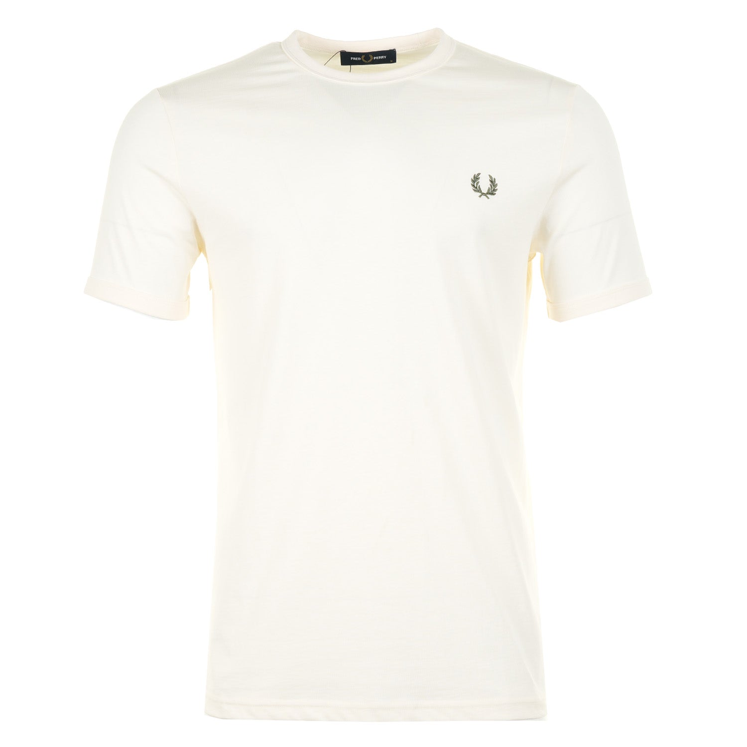 Fred Perry Ringer T Shirt Ecru