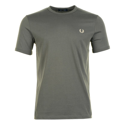 Ringer T Shirt Field Green