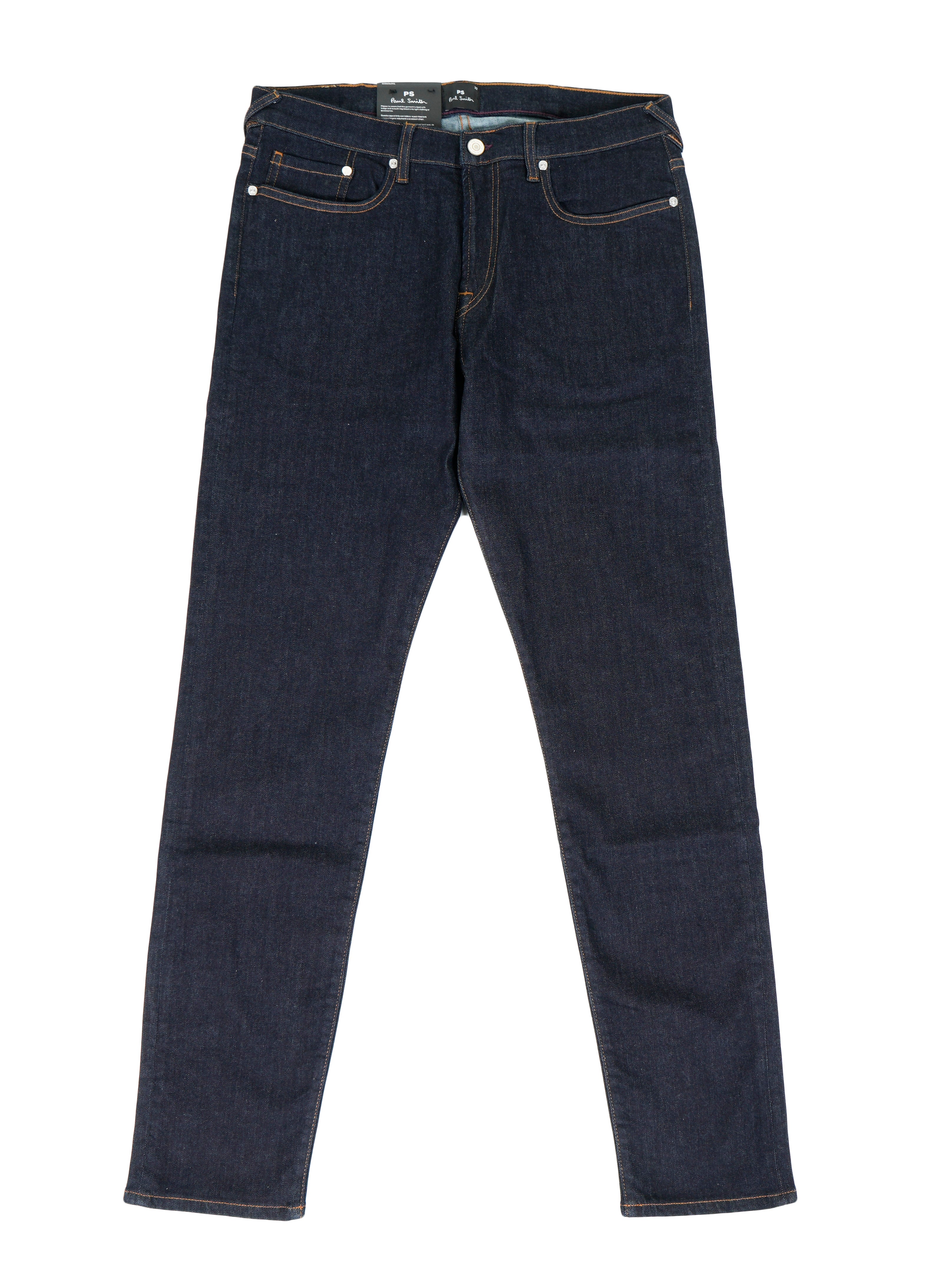 Tapered Fit Jeans Indigo Rinse