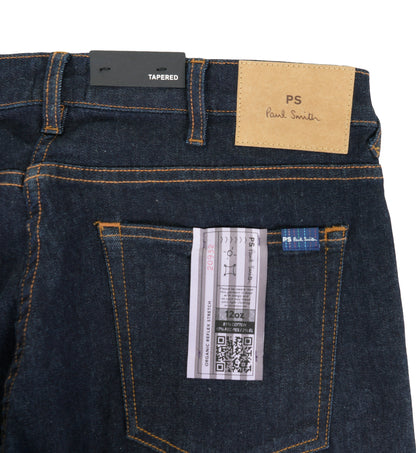 Tapered Fit Jeans Indigo Rinse