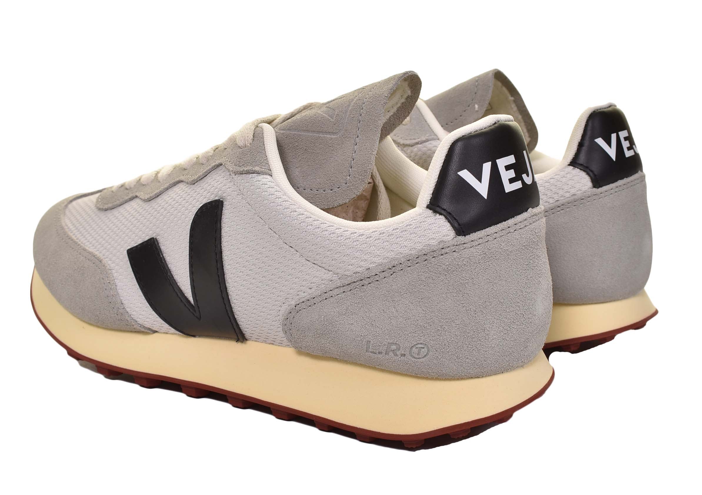 Rio Branco Alveo Mesh Trainers Light Grey Black