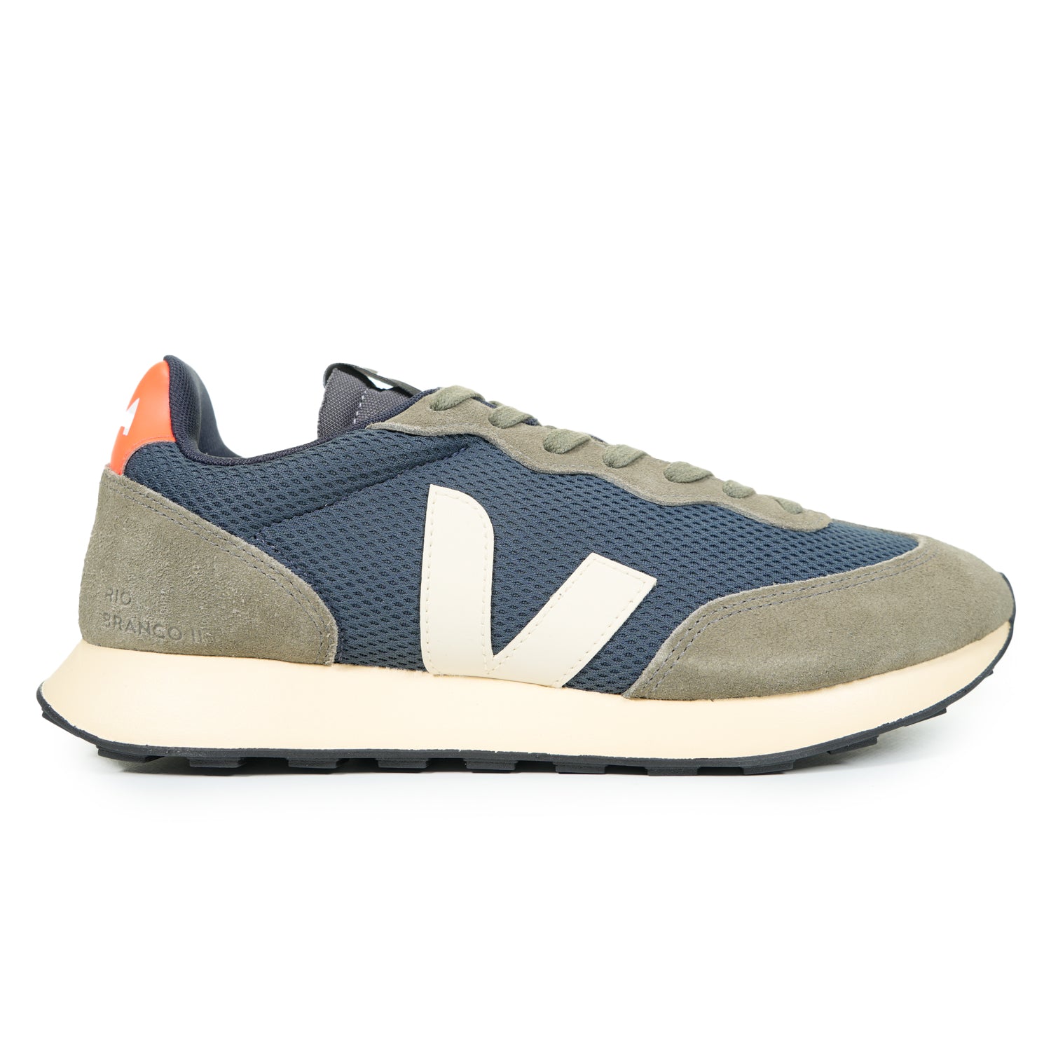 Rio Branco Alveo Mesh Trainers Nautico Pierre Orange