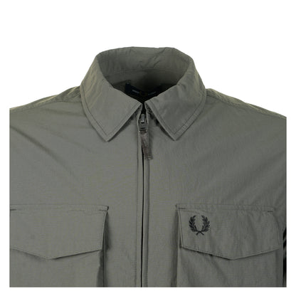 Ripstop Pocket Overshirt Field Green