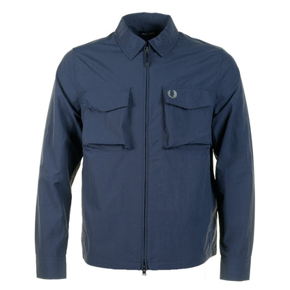 Ripstop Pocket Overshirt Dark Airforce