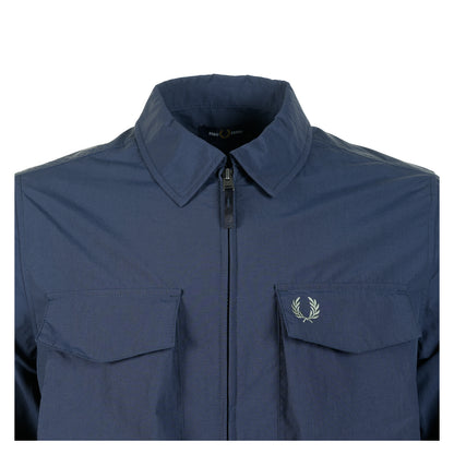 Ripstop Pocket Overshirt Dark Airforce