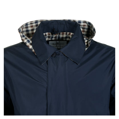RLG Badge Packable Trench Coat Navy