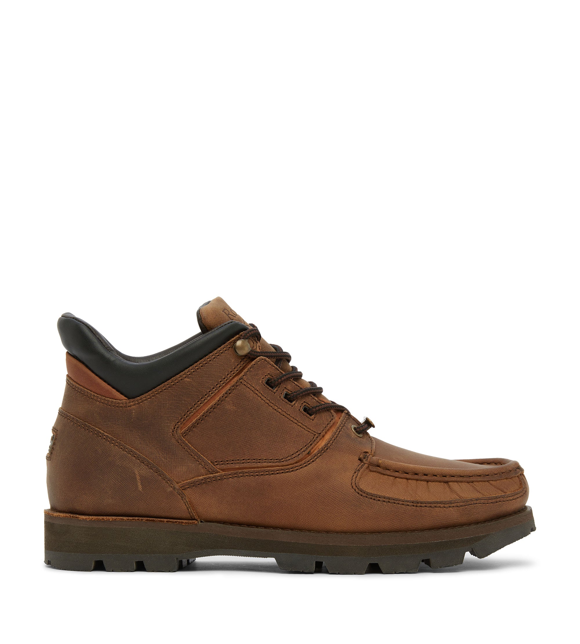 Rockport Umbwe Heritage Portugal Boot in Walnut - Camel
