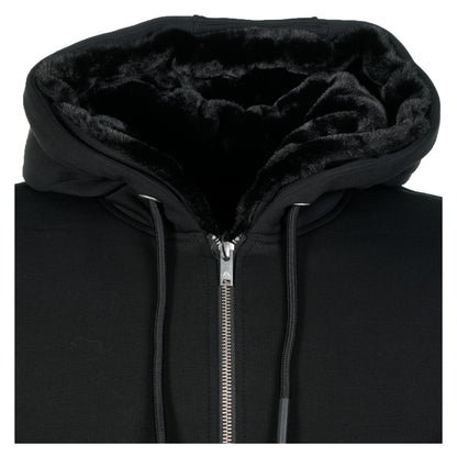 Roland Reversible Bunny Hoodie Black