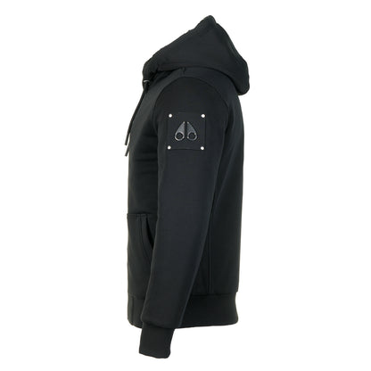 Roland Reversible Bunny Hoodie Black