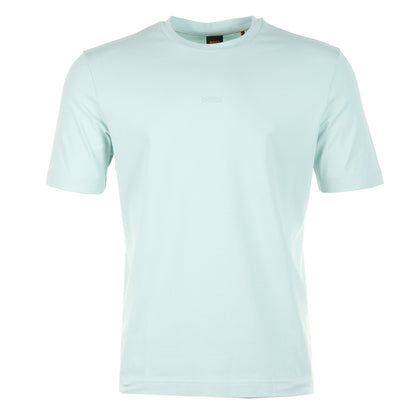 Boss Orange TChup T Shirt 447 Turquoise Aqua