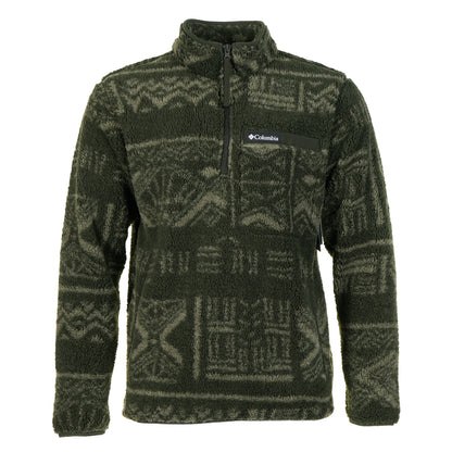 Rugged Ridge High Pile Half Snap Fleece Greenscape