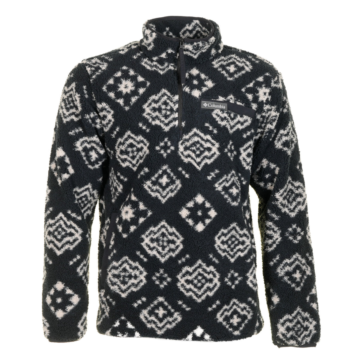 Rugged Ridge High Pile Fleece Black Checked Out Black