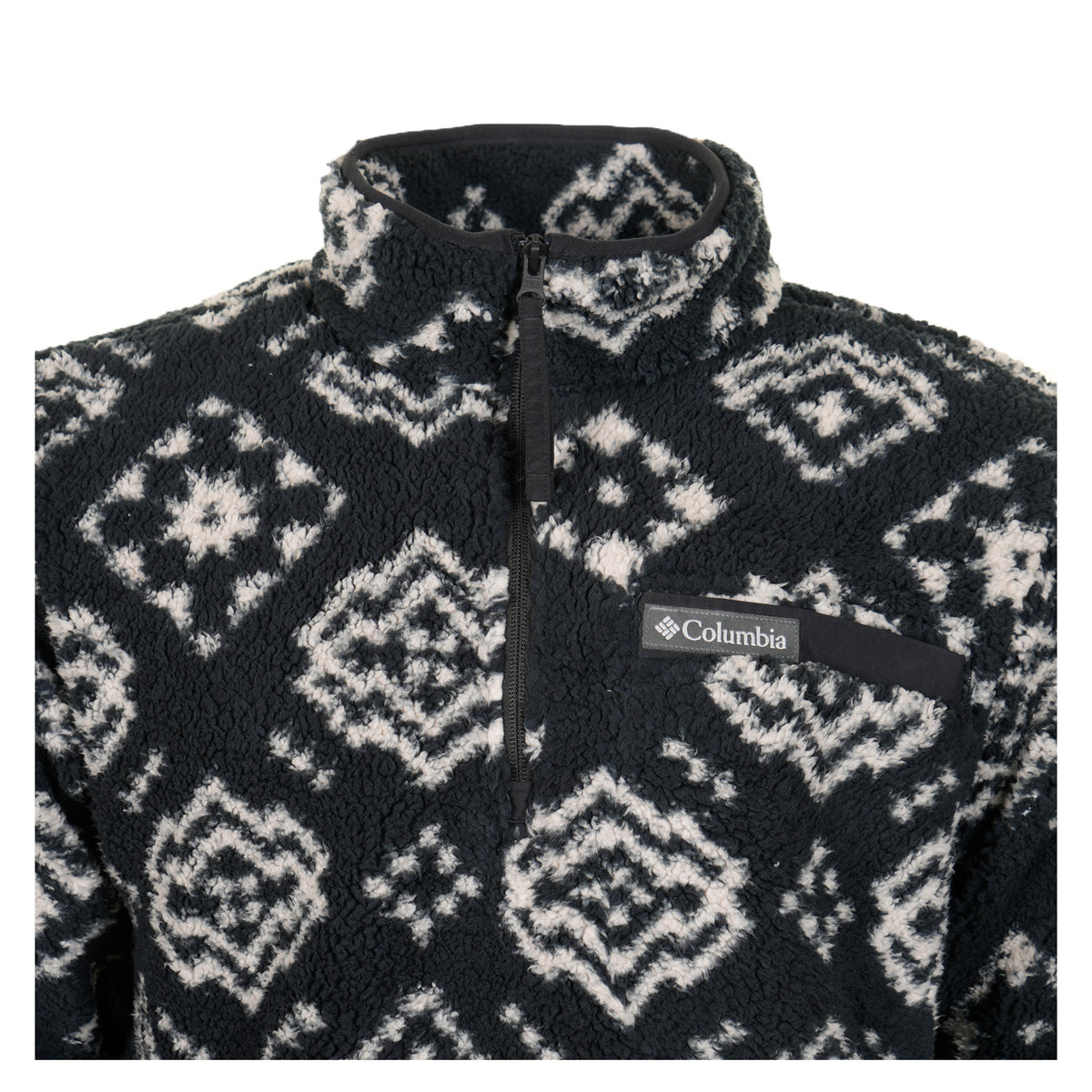 Rugged Ridge High Pile Fleece Black Checked Out Black