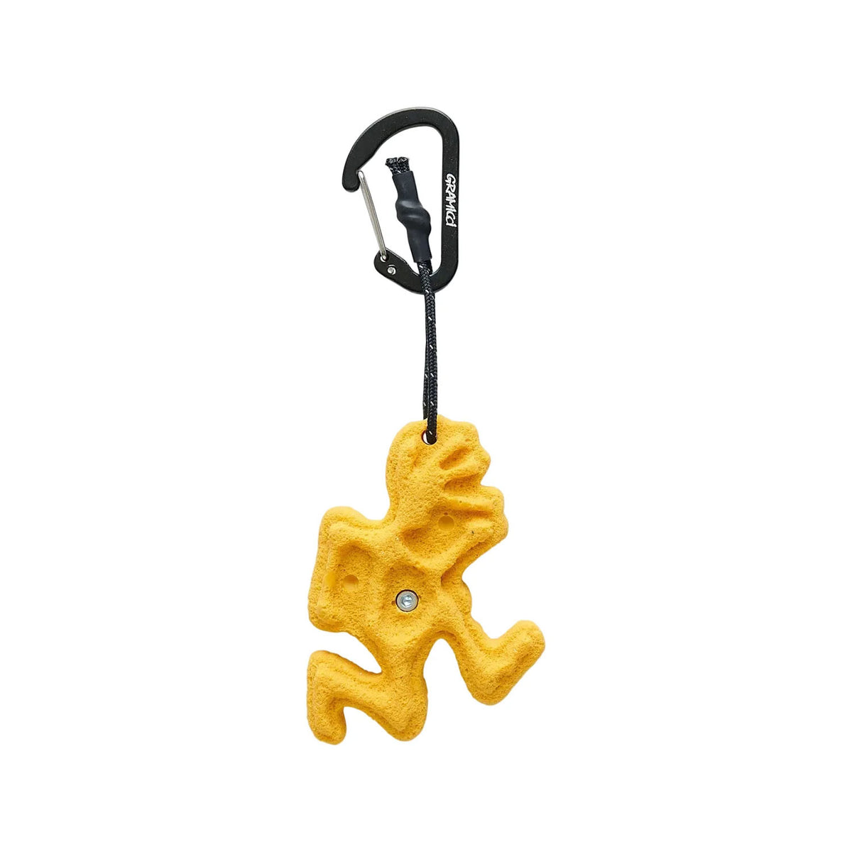 Running  Man Climbing Keychain Solar Power